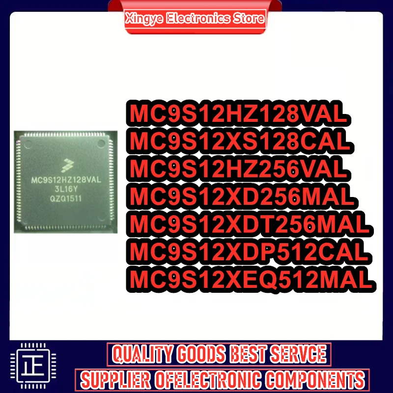 

MC9S12HZ128VAL MC9S12XS128CAL MC9S12HZ256VAL MC9S12XD256MAL MC9S12XDT256MAL MC9S12XDP512CAL MC9S12XEQ512MAL QFP IC чипсет Новый