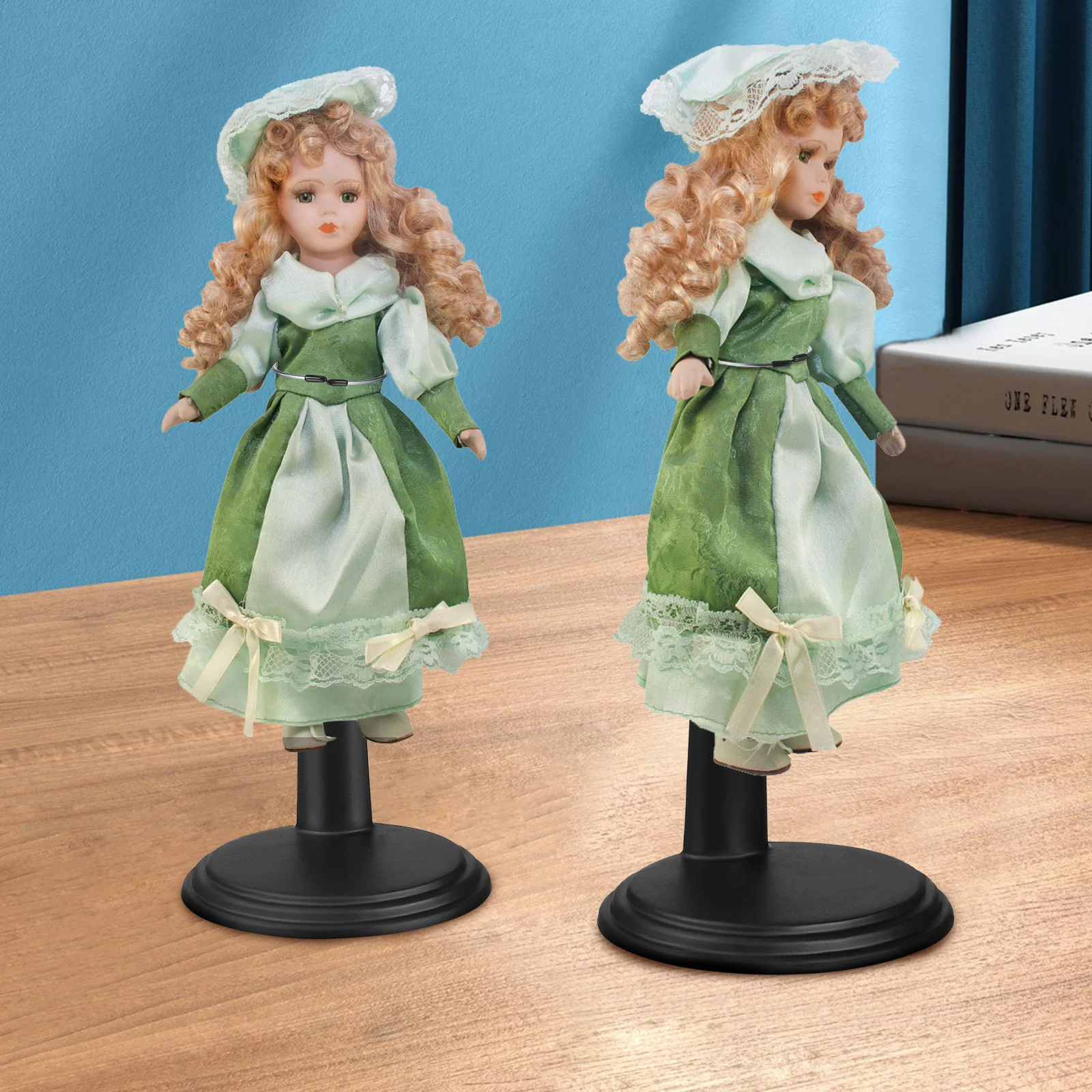 3 Buah Rak Display Dapat Disesuaikan Braket Penyangga untuk Model Figur Aksi Koleksi Tempat Dasar Stabil Paduan Aluminium Pp