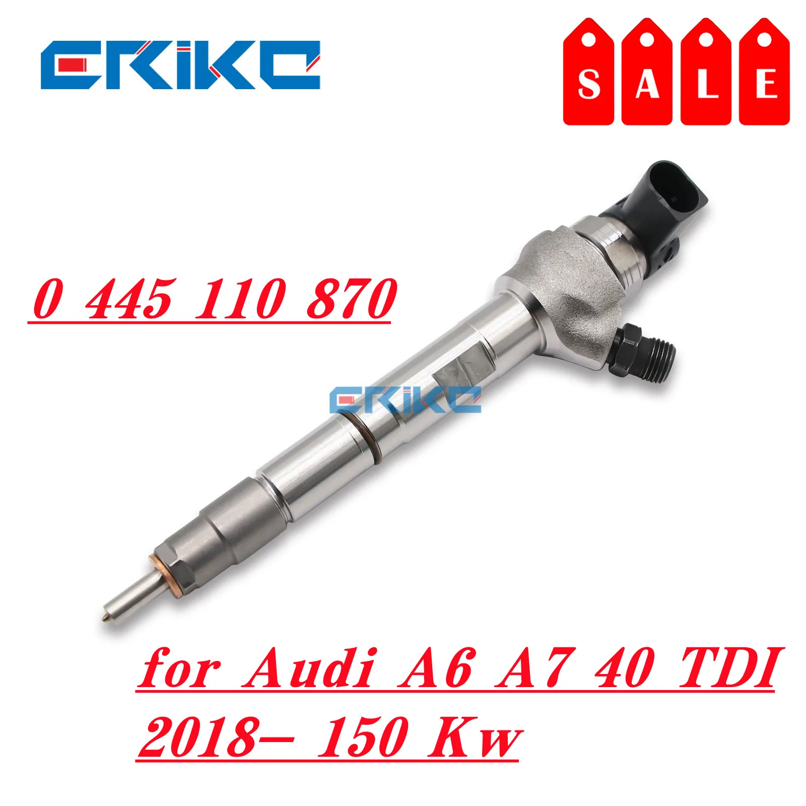 

0445110870 Common Rail Injection Nozzle 05L130277K for Bosch Audi A6 A7 40 TDI 2018- 150 Kw Diesel Injector 0 445 110 870