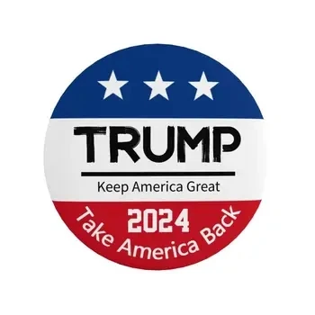 Donald Trump 2025 Election Soft Button Pin Creative Funny Gift Cute Metal Lover Clothes Fashion Hat Women Collar Cartoon Badge