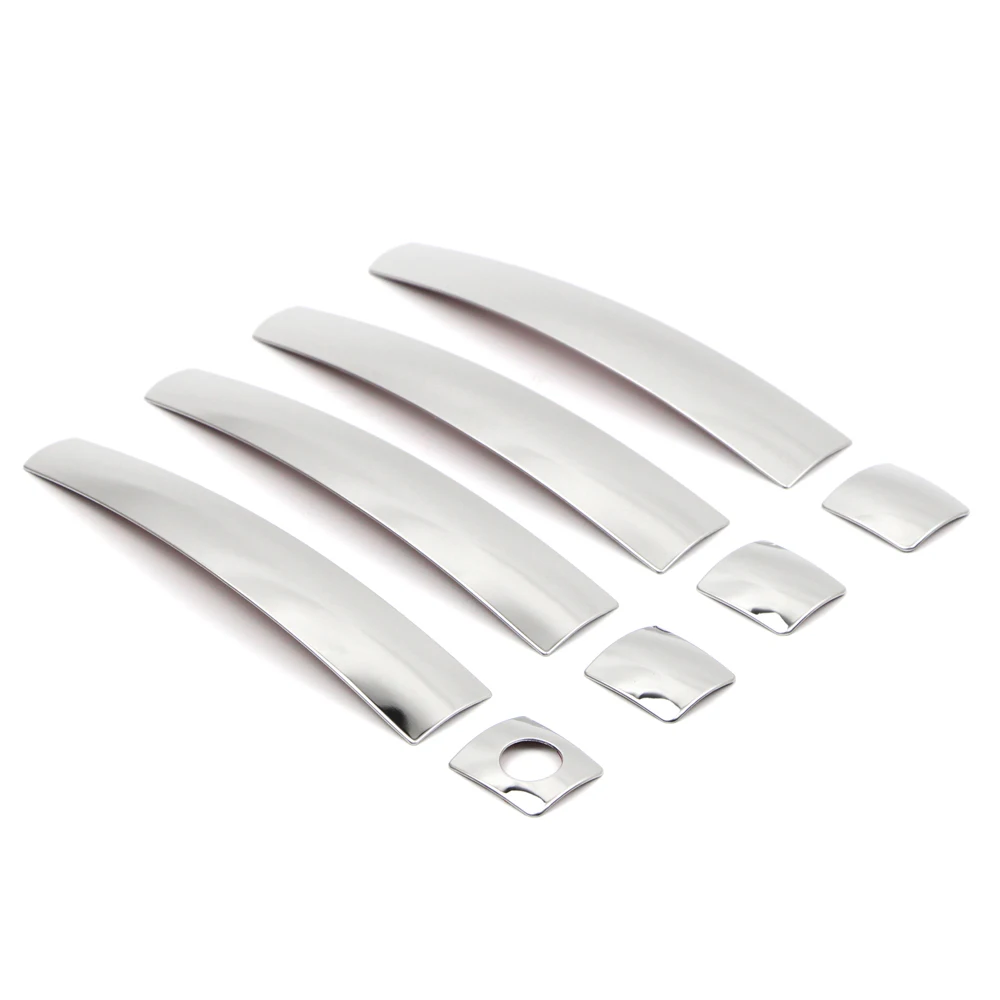 Door Handle Cover For Toyota Land Cruiser 2016 2017 / Prado FJ150 2015 2016 2017 2018 Stainless Steel Trim Bezel