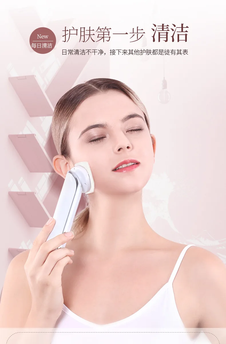 Dispositifs de lifting du visage, nettoyage des microcourants, Mini soins de la peau, beauté, rajeunissement de la peau, Massage électronique du visage