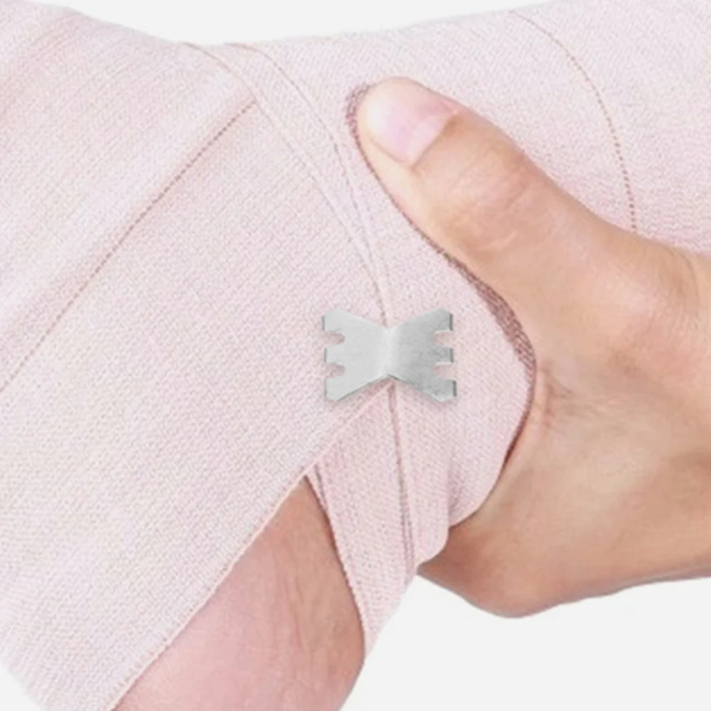 

100pcs Aluminum Fastener Clips Compact Convenient Fastener Fixator Accessories Health Care