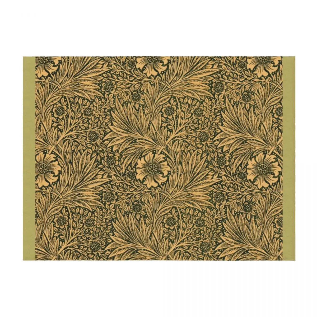 

William MorrisMarigold Throw Blanket valentine gift ideas cosplay anime for winter warm winter Blankets