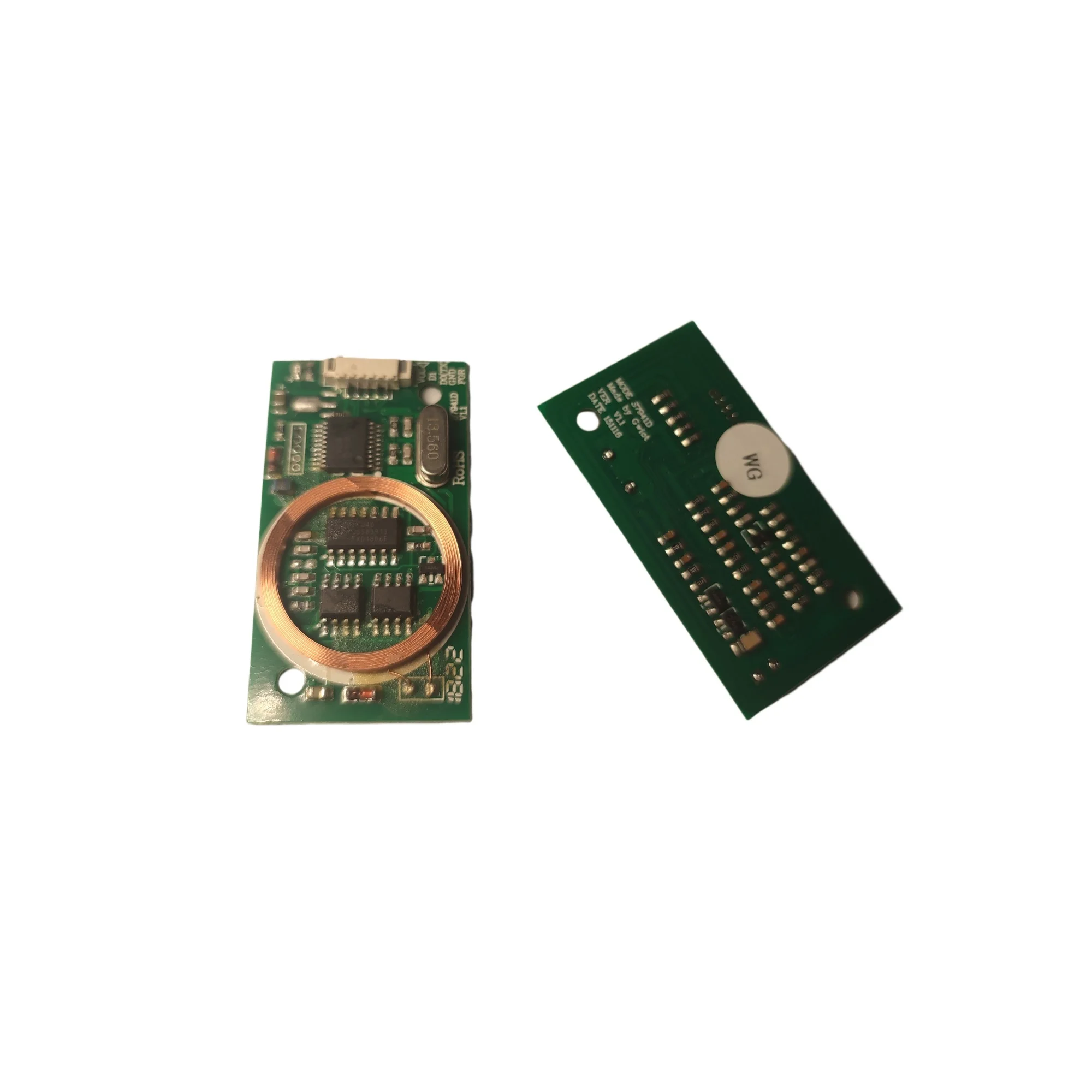 Imagem -03 - Módulo Encaixado do Leitor de Cartão da Frequência Dupla de 125khz 13.56mhz Mini Rfid