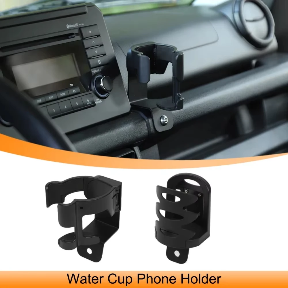 For Suzuki Jimny water cup holder 2019 2020 2021 2022 2023 JB64 JB74 JB74W MultiFunction Water Cup Phone Holder Stand Organizer