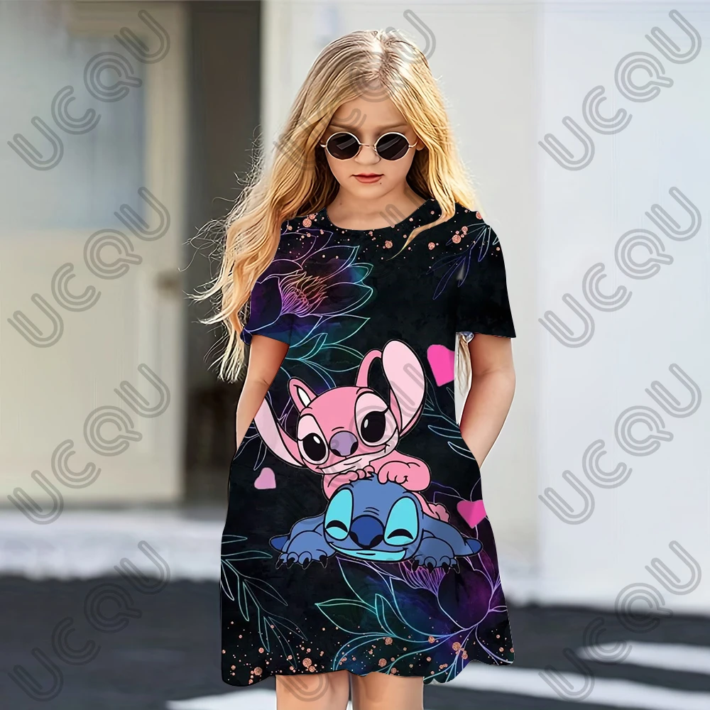 

Новое модное летнее платье для маленьких девочек с мультяшным принтом и милой одеждой для девочек от 1 до 6 лет с 3D принтом