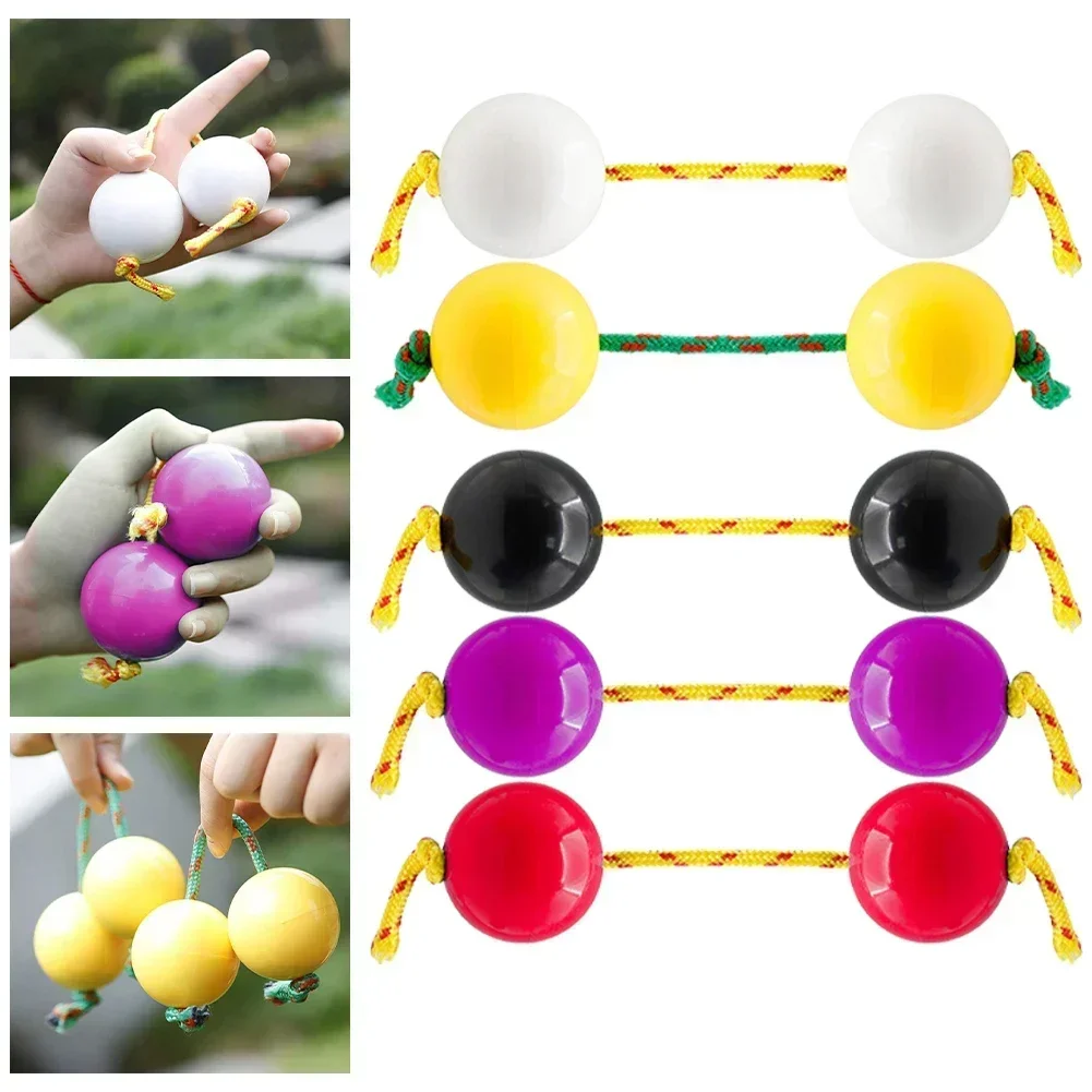 1pc Sand Ball Asalato African Shakers Rhythm Fingertip Balls Percussion Instruments Rhythmic Drums Balls Adjustable Straps