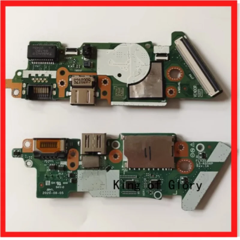 Voor Lenovo Thinkbook 14 15 G2 G3 Laptop Usb Kaartlezer Io Board Met Kabel Flv35 LS-K056P Nbx0002qi00