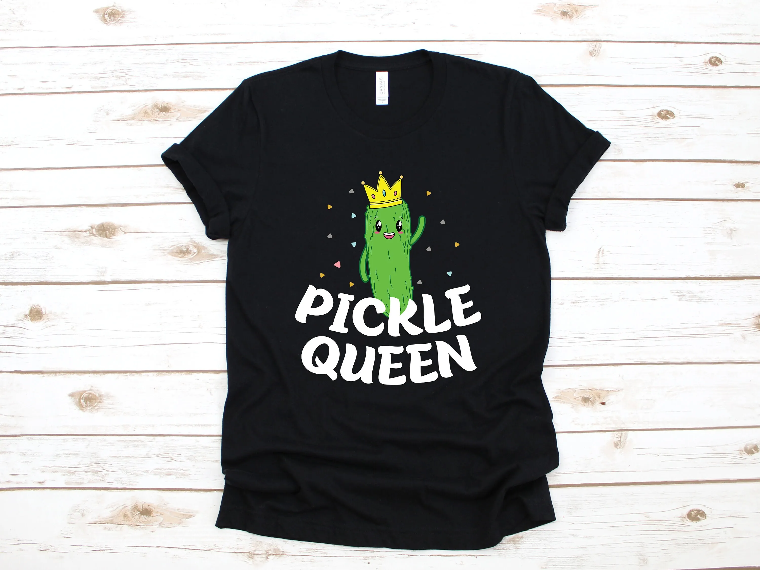 Pickle Queen T Shirt Girl Funny Lovers Women's SweaT