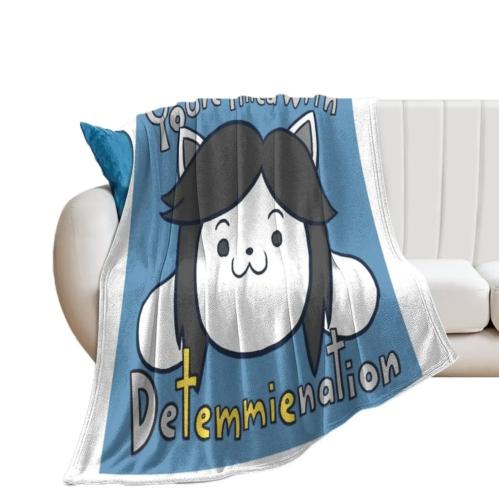 You're filled with Detemmienation Throw Blanket Hair Tourist Large Blankets