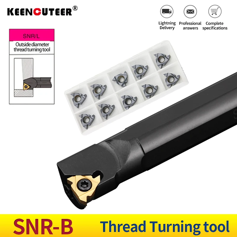 SNR0007K08-B SNR0025S16-B CNC internal thread turning tool bar matched with 08IR/16IR internal thread blade CNC tool