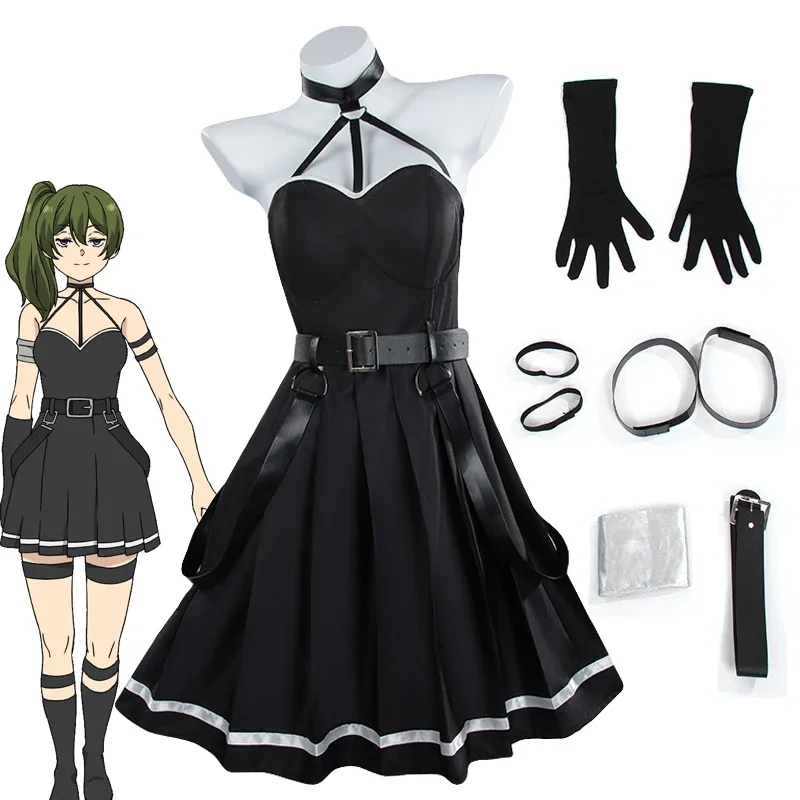 

Anime Frieren: Beyond Journey's End Ubel Cosplay Costume Women Dress Frieren at the Funeral Halloween Carnival Clothes