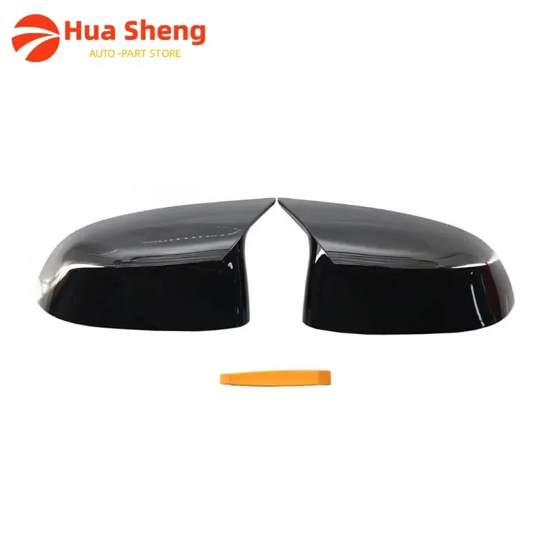 

1 Pair 51168496623 51168496624 Replacement Glossy Black Car Rearview Mirror Cover Cap For BMW G01 G02 G05 G06 G07