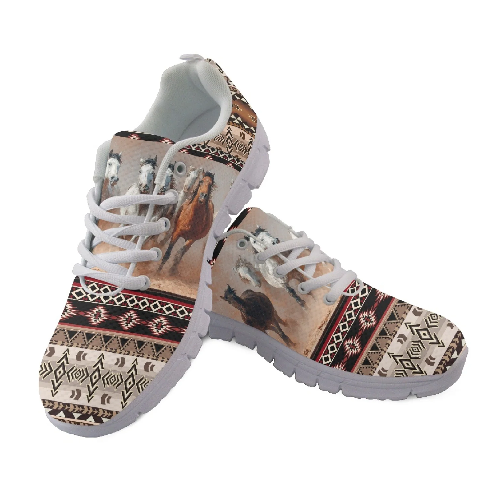 Coloranimal Horse Racing Jockey Print Fashion 2026 Running Sport Shoes Mens Sports Tennis Shoes Athletic Sneaker for Women