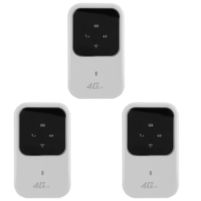 

4X Portable 4G LTE WIFI Router 150Mbps Mobile Broadband Hotspot SIM Unlocked Wifi Modem 2.4G Wireless Router