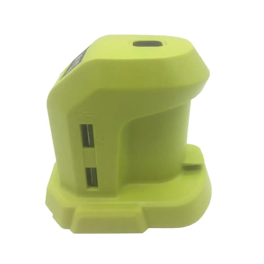 Portable Power Source Li-ion With Lighting Function Dual Usb Output+ Dc Output Compatible For Ryobi P743 18v 14.4v One+