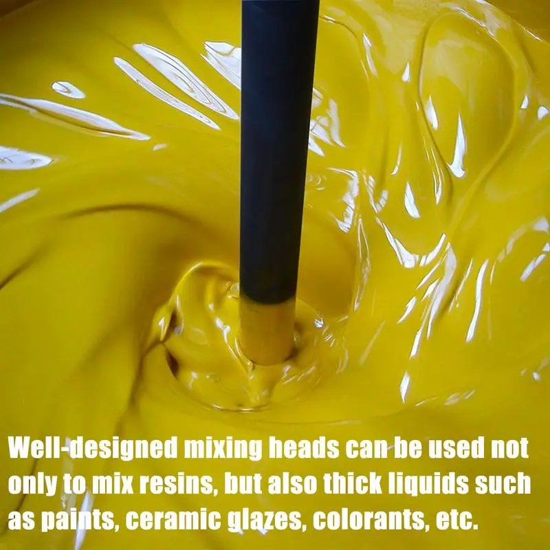 Epoxy Mixer Stick For Drill Reusable Paint Mixing Attachment Durable 5-blade Design Mixing Tool Paddle For Resin Craft Project