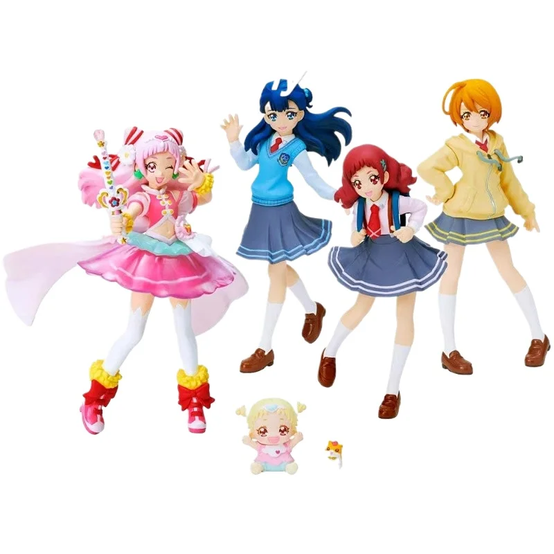 BANDAI Star☆Twinkle Precure Image Collection Ornament Anime Action Figures Model Kids Toy