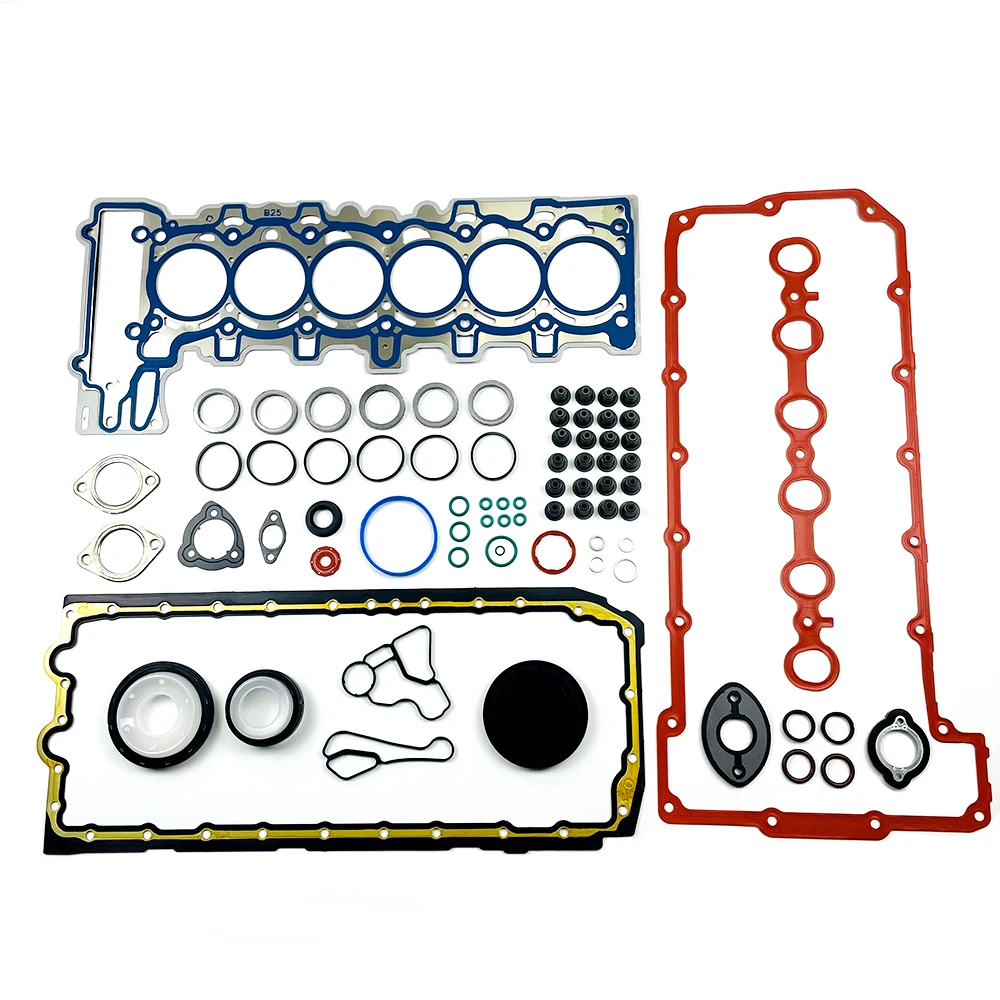 Engine Cylinder Head Gasket Set Overhaul Gasket Kit For BMW E60 E61 E90 E91 N52 B25 N20 B20 325i OEM 11127548977 Auto Car Parts