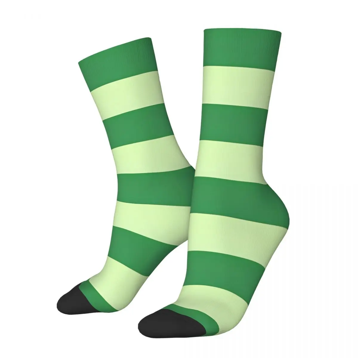 Autumn Winter Harajuku Unisex Blues Clues Colour Green Socks Breathable Middle Tube Socks