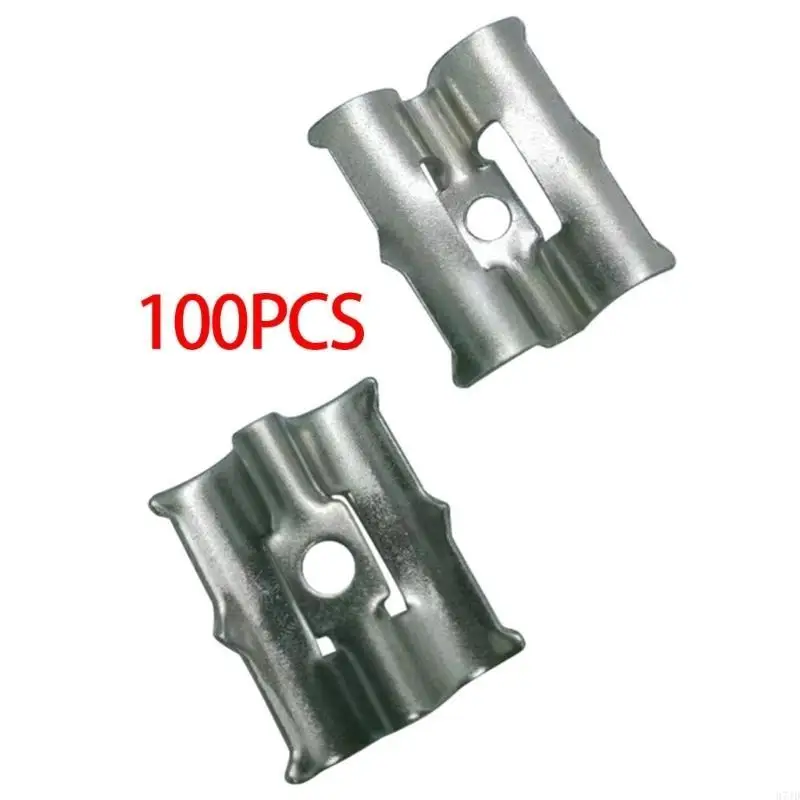 Piso acero inoxidable Clip Rusts Proof Connectores Strackets suaves 37jd