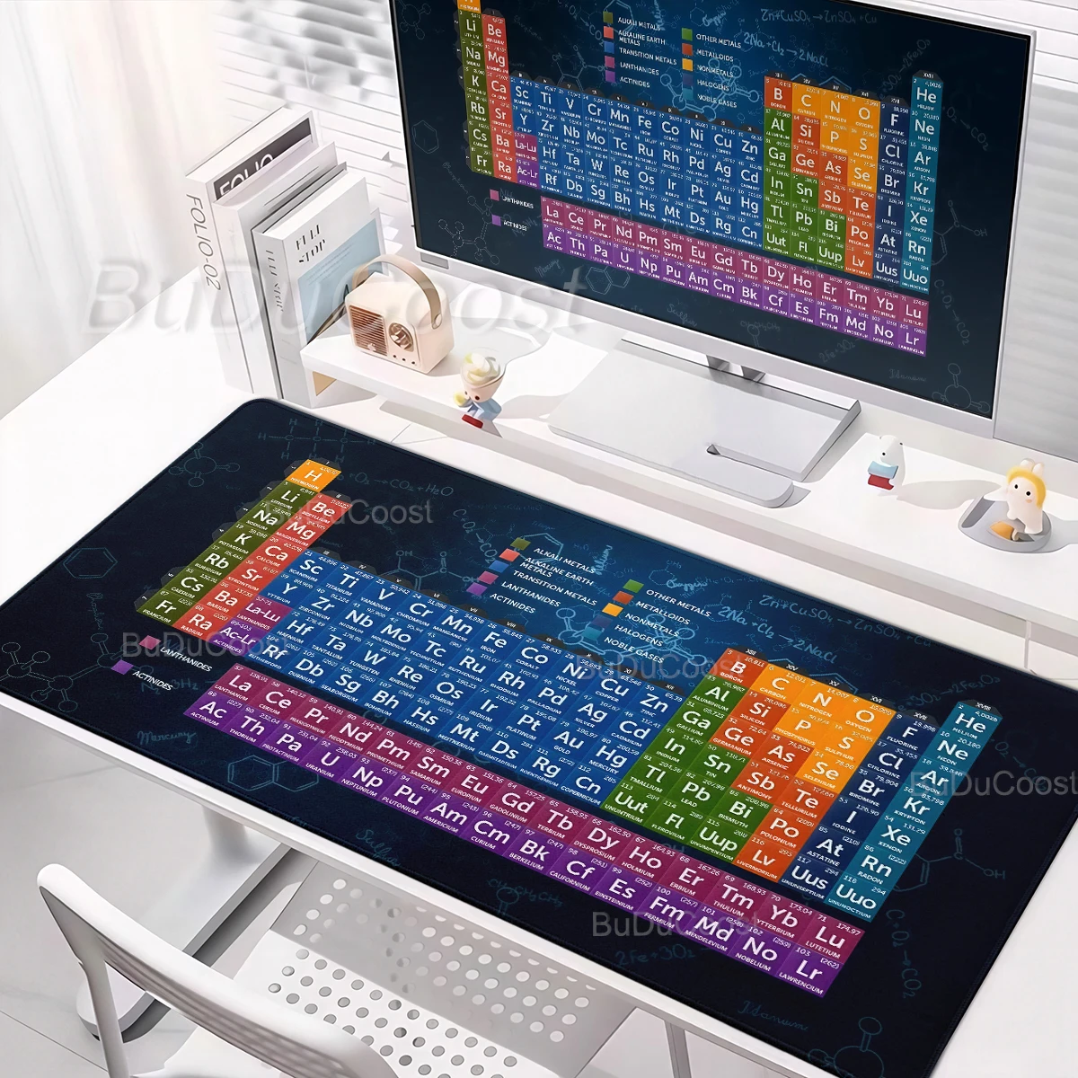 Gaming Mousepad Large Periodic Table of Chemical Elem Mouse Pad xxl Gaming Keyboard Pad Mat PC Cabinet Tablepad Desk Accessories