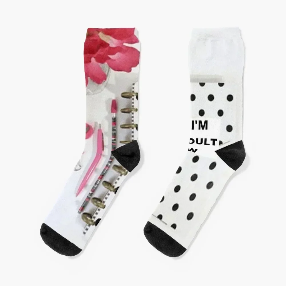 

OMG I'm An Adult Now Socks sport FASHION professional running hockey Socks For Girls Men's