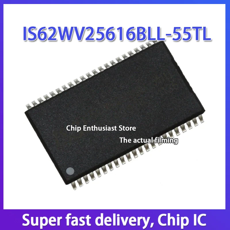 

10PCS IS62WV25616BLL-55TL ISSI CHIP TSOPII-44 Static Random Access Memory (SRAM) Original Genuine