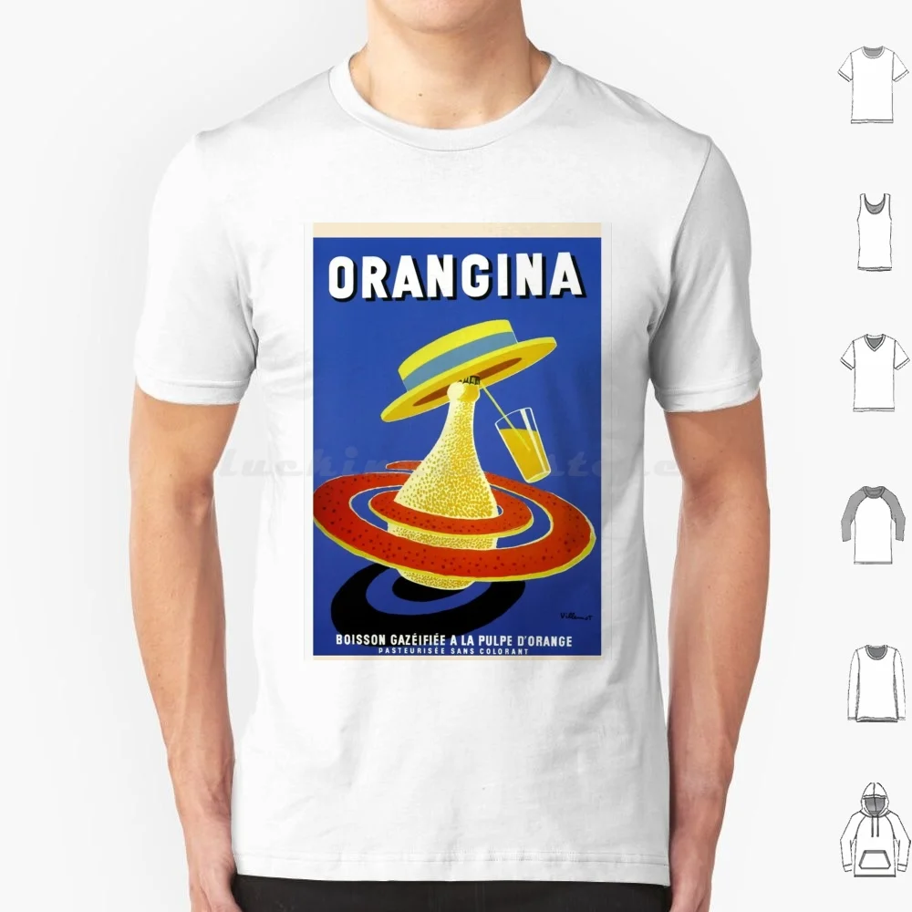 Orangina T Shirt 6xl Cotton Cool Tee Orangina Orange Campari Vintage Drink Spritz Retro Artwork Vintage Design Campari Orangina