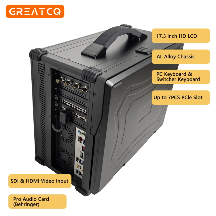 Professional Live Streaming Equipment for Radio & TV Broadcasting Internet Publishing Programs & Studio Recording