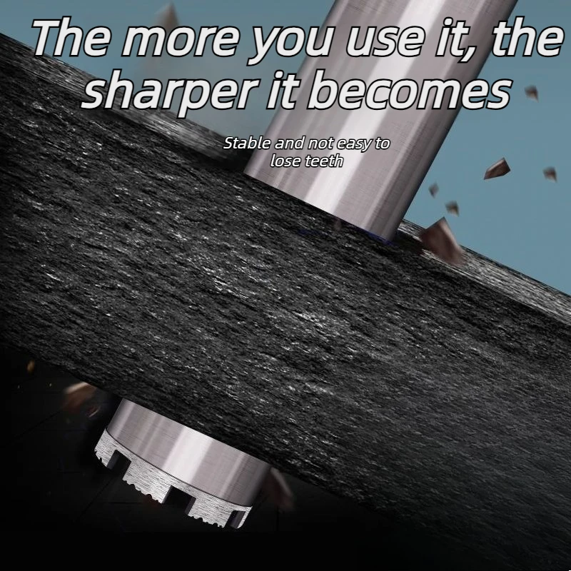Diamond Drill Bit Concrete Steel Bar Drilling Bit Professional Multifunctional Drills Head Wet Dry Drilling Tool Accessories