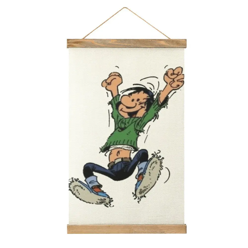 

Gaston Lagaffe Graphic For Sale Canvas Hanging Picture Novelty Draw Living Room Picture Hanging Casual Style Hang Pictures