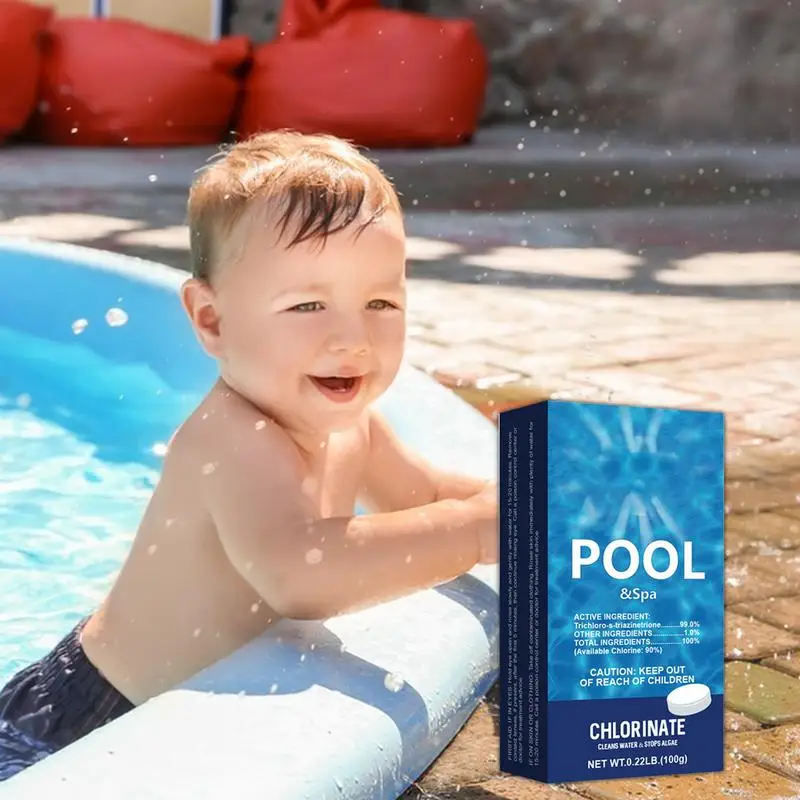 

Pool Cleaning Tablets Household Cleaning Product Chlorine Tablets Cleaner Pool Dispenser Pipes Cleaning Effective Cleaning