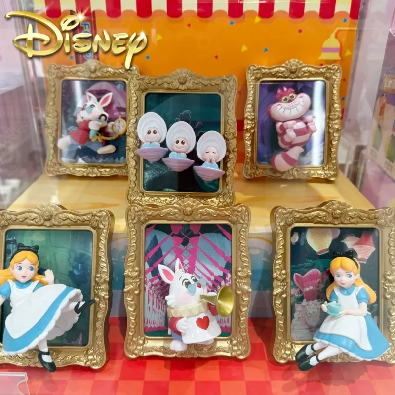 

Genuine Disney Alice Art Museum Series Blind Box Mystery Box Anime Figure Custom Kawaii Collectible Ornament Toy Birthday Gift