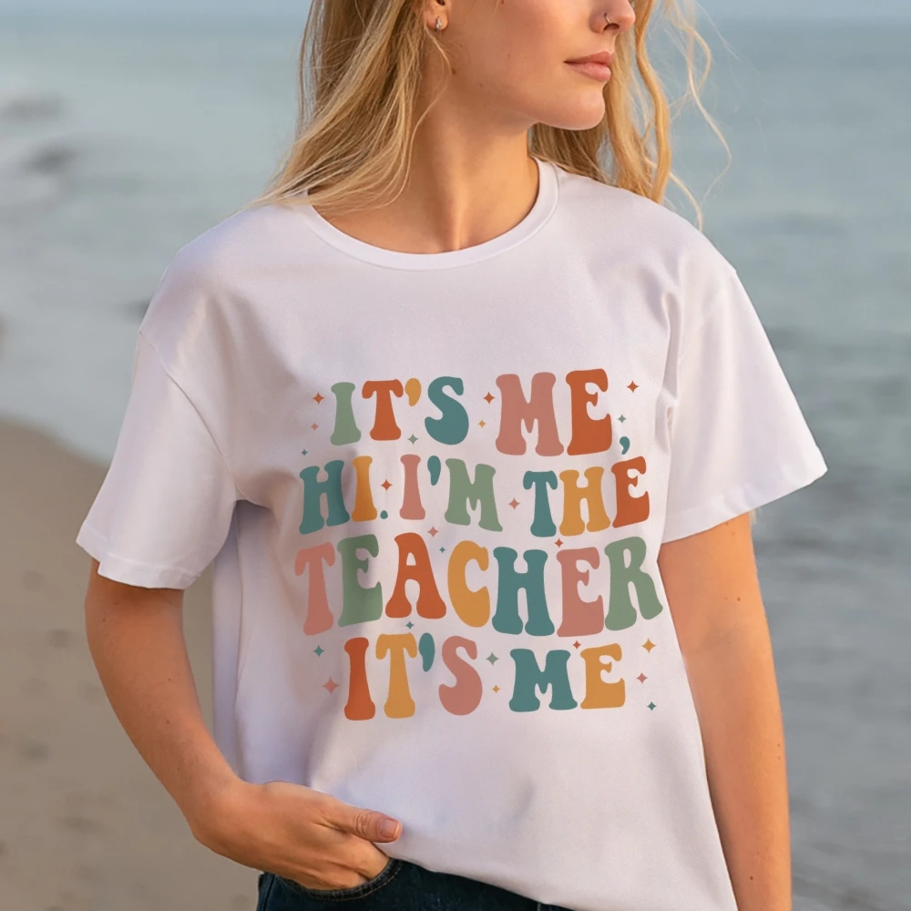 Matching Teacher Shirts Teacher Shirt Kindergarten Teacher Shirt Teacher Gift It's Me Hi I'm The Teacher It's Me