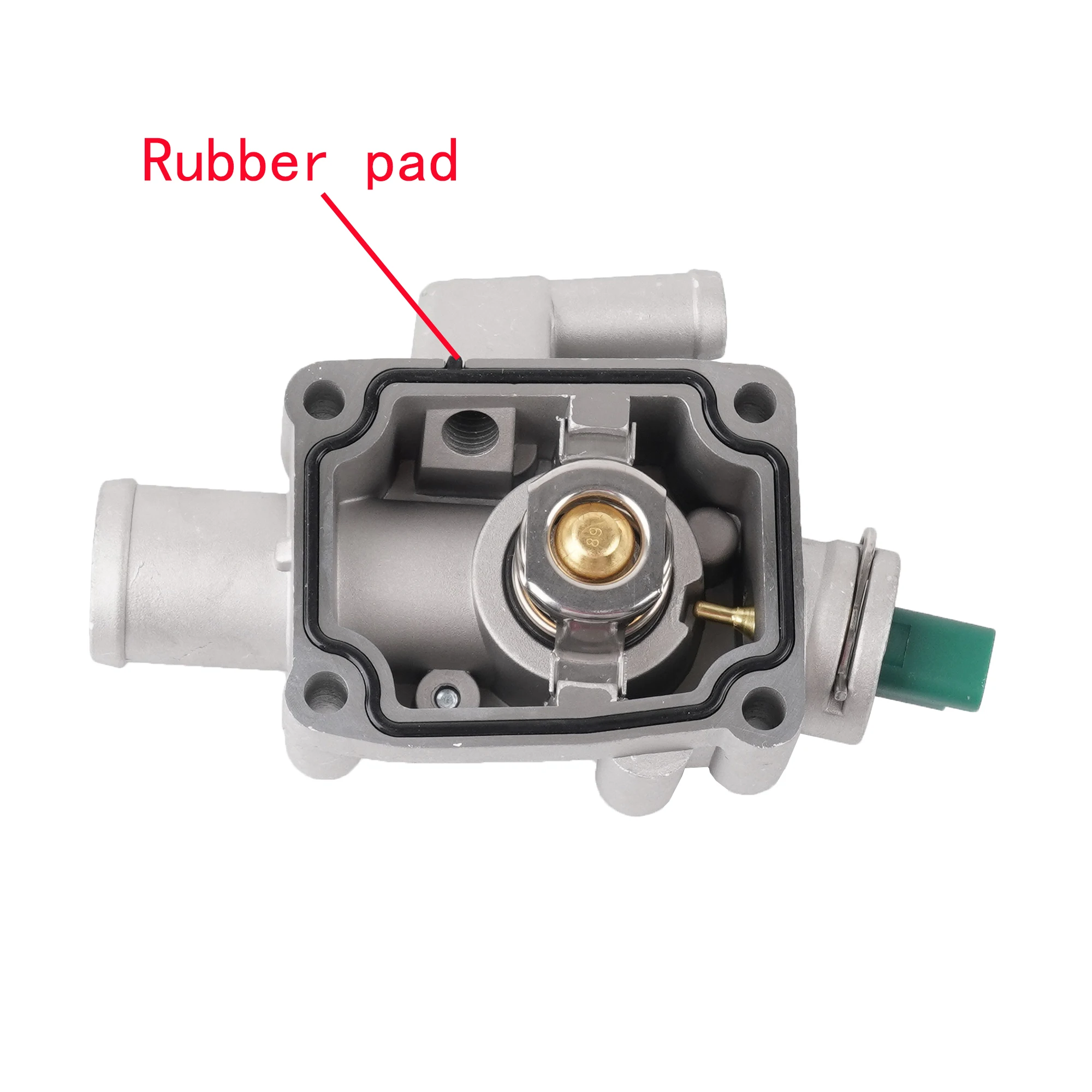 1336.Z0,1336Z0 Aluminum Engine Coolant Thermostat with Housing For Peugeot Partner 206/207/301/307/308/1007 For Citroen C2 C3 C4