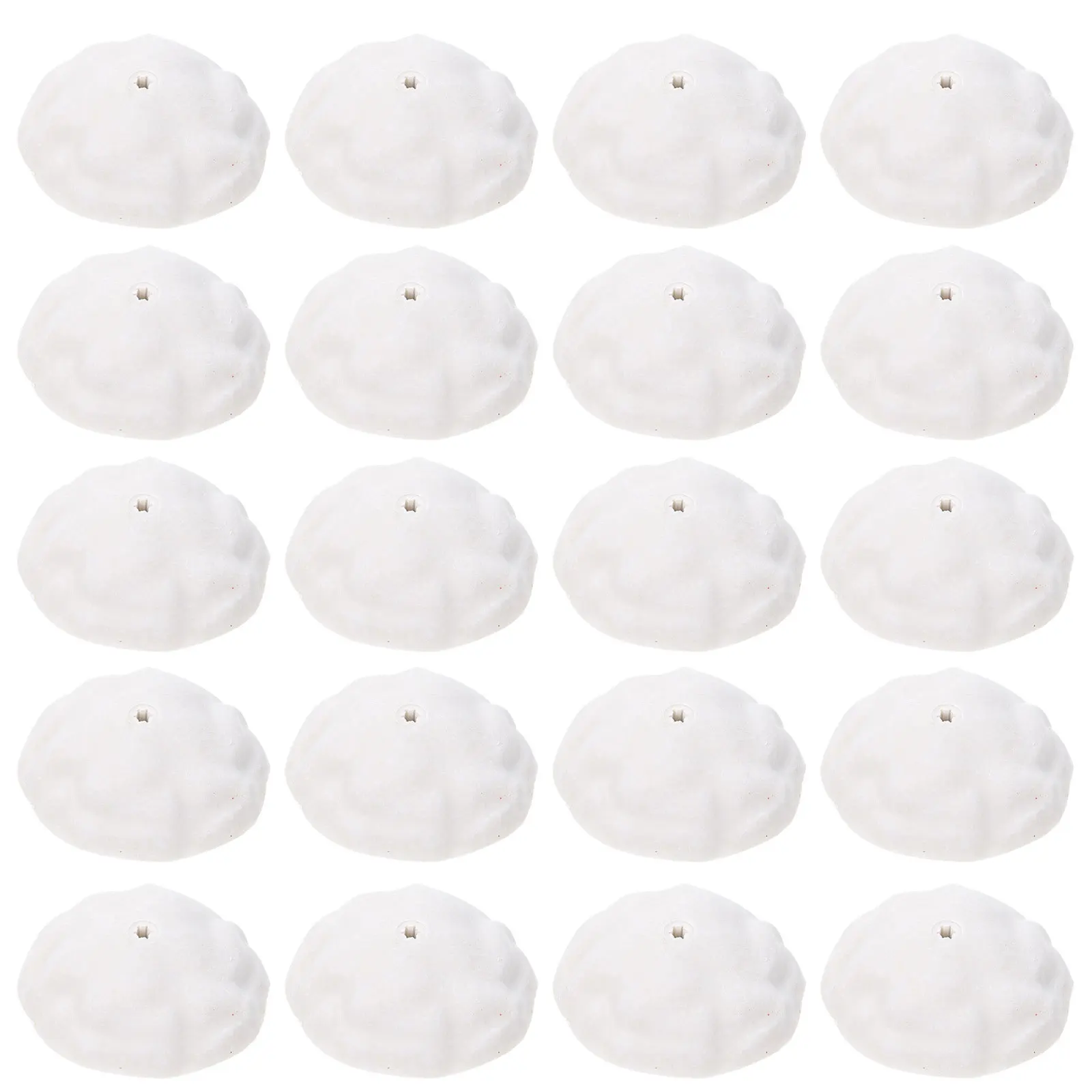 

20Pcs Xmas Tree Bases Resin DIY Supports Mini Xmas Tree Holders Crafts Base Christmas Supplies Resin Crafts Base