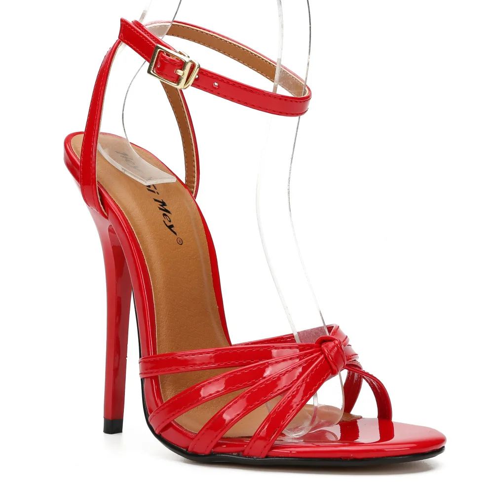 Exotic DancerQueen Gladiator Roman Gothic 6 Inch High Heels Sandals 14cm Open Toe Dress Props Shoes 39-48 Big Size Crossdresser image 3