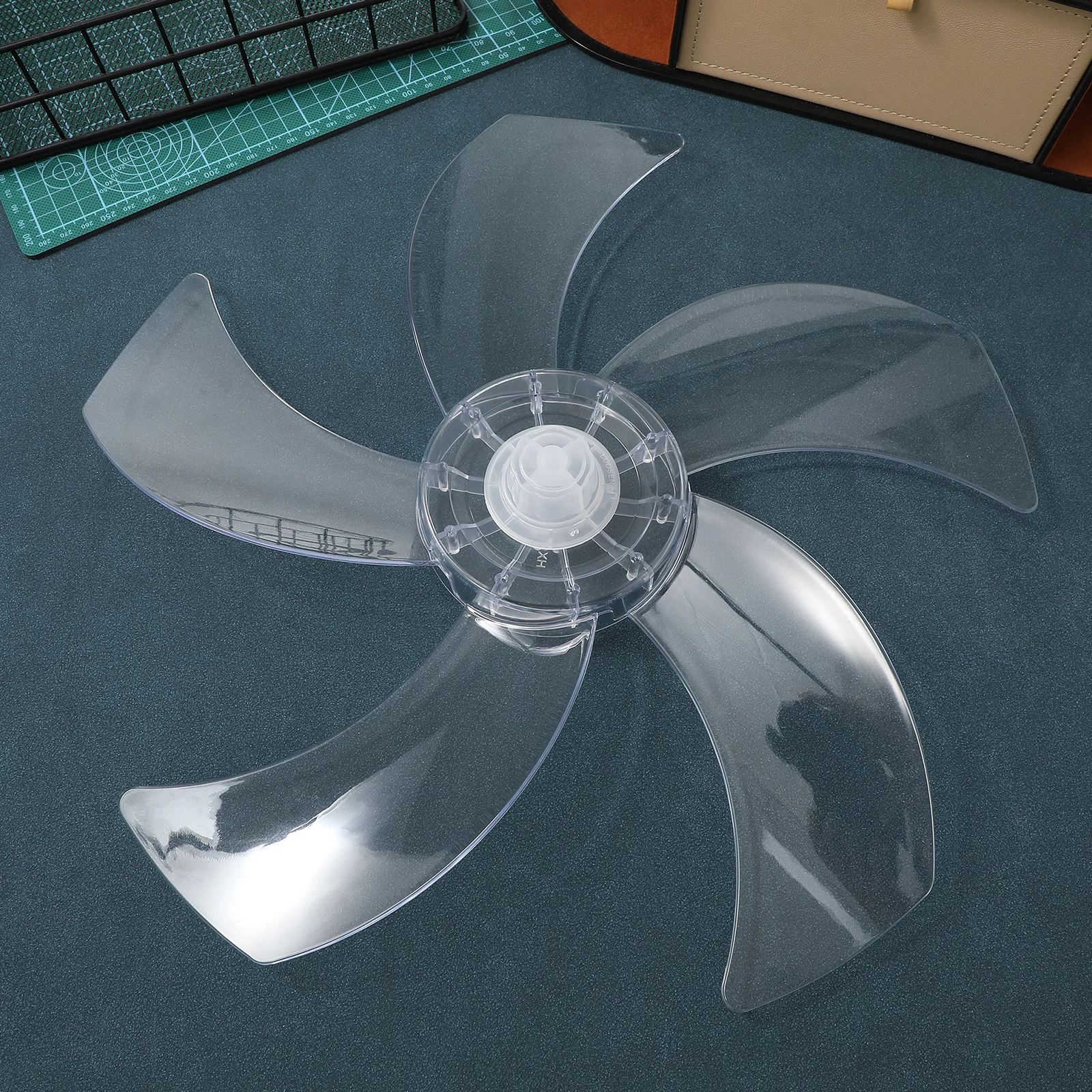 

16 Inch White AS Electric Blade for Standing Pedestal Table Fan Replacement Repair Accessories Floor Fan Leaves Plastic Blades