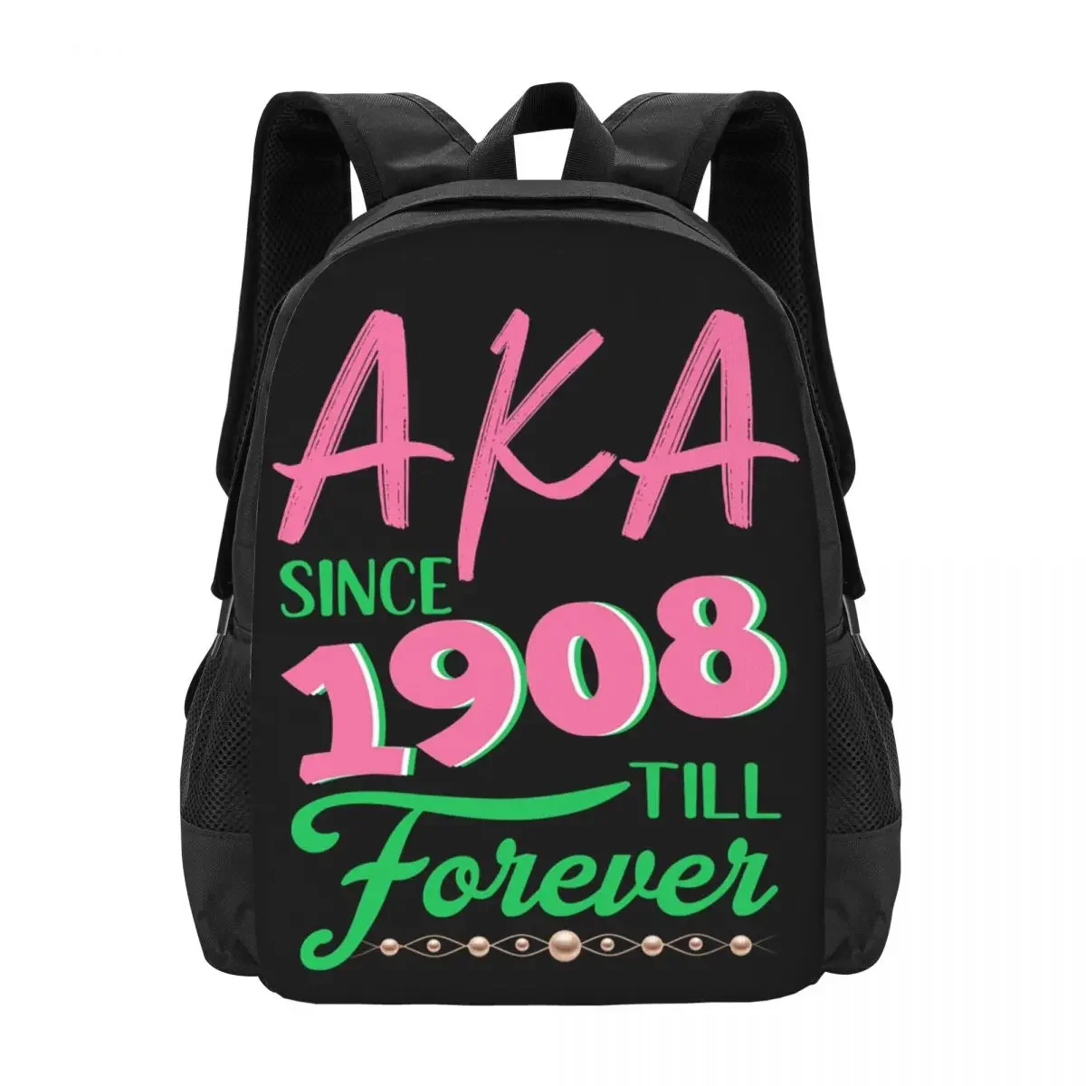 

Alpha Sorority Kappa Alpha AKA Travel Laptop Backpack, Business College School Computer Bag Gift for Men & Women