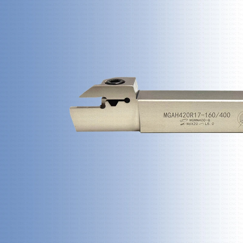 Imagem -04 - Inserções de Cortador de Torno de Aço End Face Grooving Turning Tool Holder Mgmn Mgah320r Mgah325r Mgah420r Mgah425r Mgah 325 Cnc