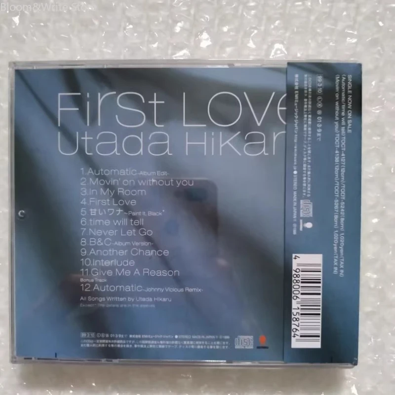 Classic Well - Known Japanese Singer - Songwriter Utada Hikaru Music CD First Love Album Hikki Compact Disc Music Gift Box