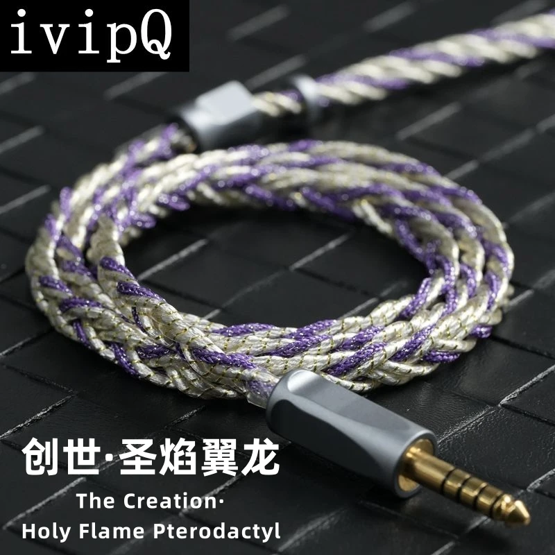 

ivipQ-559 6-ядерный HIFI-кабель для обновления наушников/наушников с 0,78 2PIN/MMCX, подходит для MK4 AKG IEM HE-R10 HD650 HD800