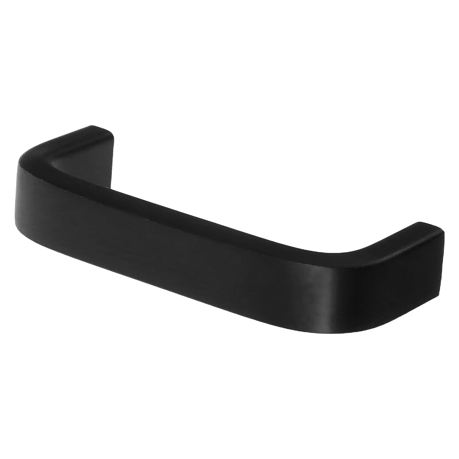 Black Aluminum Alloy Grill Handle Cabinet Drawer Pull Minimalist Design for Kitchen Bathroom Cupboard Wardrobe Modern Cabinet