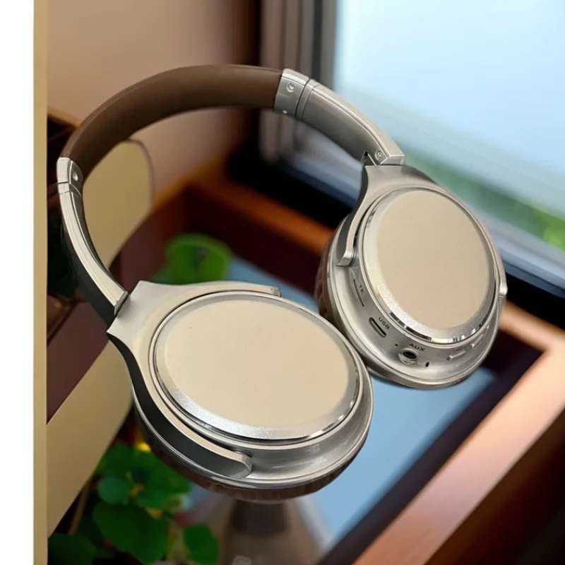 

VJ901 Retro Head Mounted Metal Bluetooth Earphones 5.4 Cross border Explosive Sports Ultra Long Battery Life