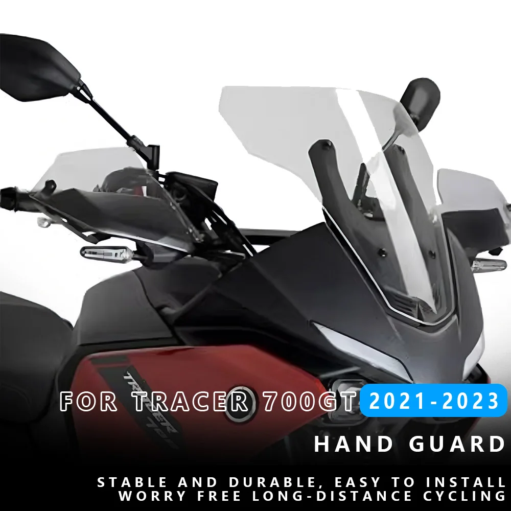 MTKRACING For YAMAHA TRACER 700GT 2021-2023 Motorcycle Handguard Extensions Hand Wind Shield Protector Guard