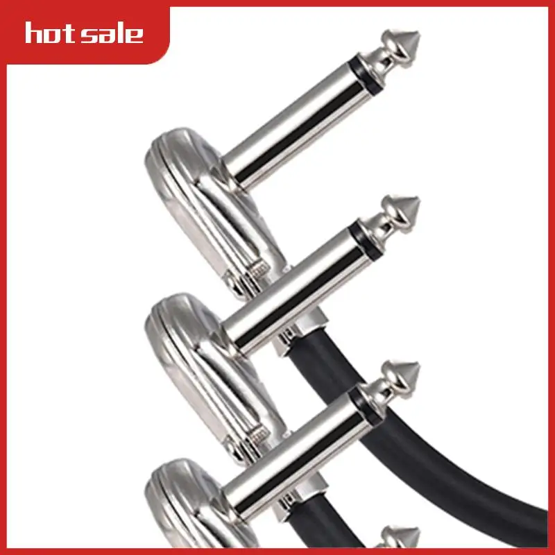 

6Pcs Guitar Effects Instrument Connection Cable 15Cm 1/4Inch Guitar Effects Instrument Connection Cable