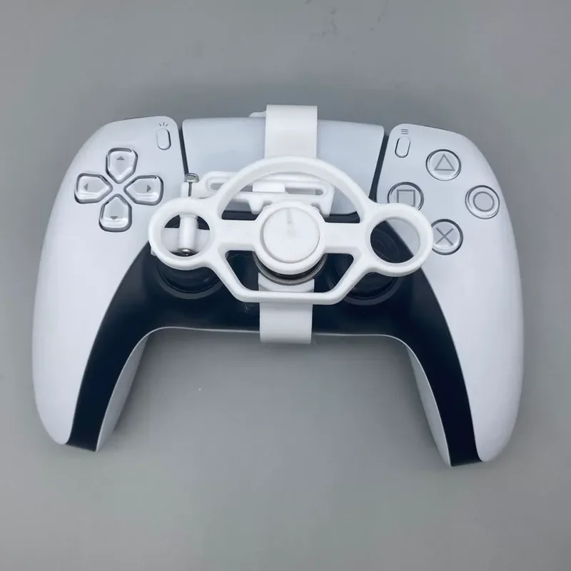 for PS Handle Rocker Mini Steering Wheel Full Set GT Racing Wheel Compatible with for PS5 and for PS4 Controllers