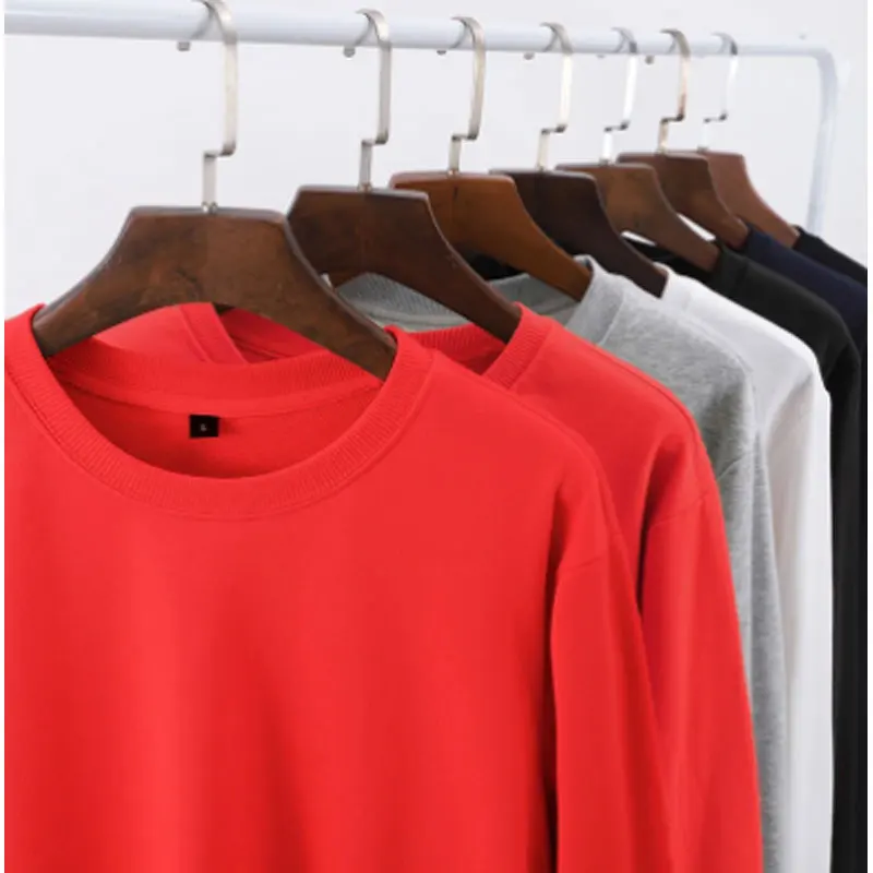2025 New Unisex Sweatshirt Customized with Your Logo Round Neck Sweater, Fashionable Men's and Women's Casual Sweatshirt
